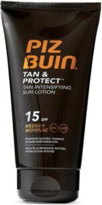 Piz Buin Tan And Protect Tan Intensifying Sun Lotion Spf15 150ml - Afbeelding 2