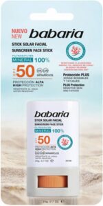 Gezichtszonnecrème Babaria Solar Stick Facial Spf 50 20 g - Afbeelding 2