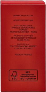 Cartier Pasha De Cartier Eau de Parfum 50ml - Afbeelding 3
