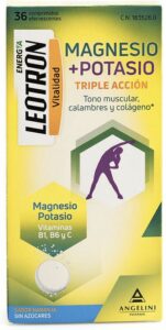 Voedingssupplement Leotron Magnesium Kalium 36 Stuks - Afbeelding 3