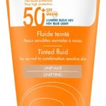 Zonnebrandcrème met Kleur Avene Tinted Fluid SPF50+ (50 ml)