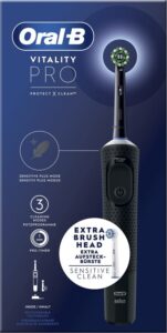 Oral-B Vitality Pro Volwassene Roterende-oscillerende tandenborstel Zwart - Afbeelding 3