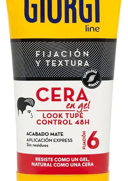Firm Hold Wax Fijación y Textura Giorgi Look Tupe (145 ml)