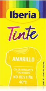 Clothes Dye Tintes Iberia Yellow 70 g