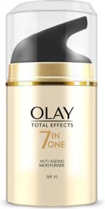 Anti-Veroudering Hydraterende Crème Olay Total Effects SPF 15 (50 ml) (50 ml) - Afbeelding 2