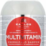 Kallos - Multivitamin Shampoo with Ginseng Extract and Avocado Oil - 1000ml