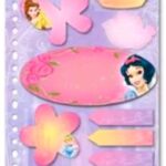 Disney Princess Zelfklevende Notitieblokjes Set - 200 Notities