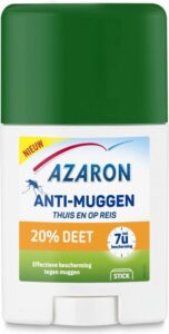 Azaron Anti-Muggen 20% DEET Stick - 50ml - Afbeelding 3