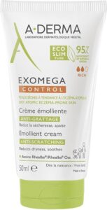 A-DERMA Exomega Control Emollient Cream Anti-Scratching 50ml - Afbeelding 3