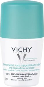 Vichy Deo Anti Transpiratie Verzorging 48H Roll on Gevoelige Huid 50ml