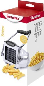Metaltex Coupe-frites Inox snijmachine Handmatig Zwart, Zilver, Wit ABS kunststof, Roestvrijstaal - Afbeelding 2
