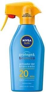 Body Zonnebrandspray Nivea Sun Protect & Moisture SPF20 (270 ml) - Afbeelding 3