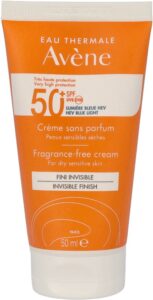 Avène Unscented Cream Spf 50+ - Zonnebrand - 50 ml - Afbeelding 4