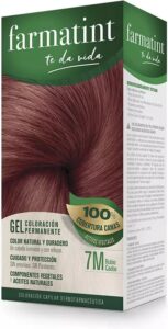Permanent Dye Farmatint 7m-Rubio Caoba Gel - Afbeelding 3