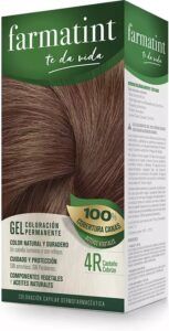 Permanent Dye Farmatint 4r-Castaño Cobrizo Gel - Afbeelding 3