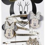 Hair Clips Minnie Mouse Lasso 4 Stuks Gouden