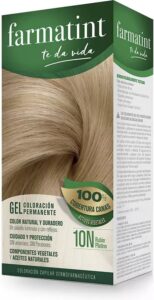 Farmatint Farmatint Gel Coloracion Permanente #10n-rubio Platino 5 U - Afbeelding 3