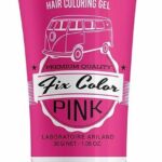 Niet-permanente kleur Hairgum Fix Color Roze Styling Gel 30 ml