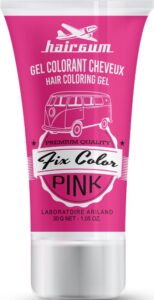 Niet-permanente kleur Hairgum Fix Color Roze Styling Gel 30 ml - Afbeelding 4