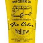 Non-permanent Colour Hairgum Fix Color Yellow Styling Gel (30 ml)