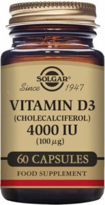 Solgar Vitamin D3 Cholecalciferol 4000 Iu 100 Mg Vegetable Capsules   Pack - Afbeelding 2