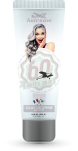 Semi-permanente kleurstof Hairgum Sixty's Color silver pink (60 ml) - Afbeelding 4