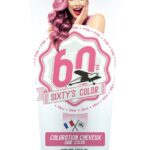 Semi-permanente kleurstof Hairgum Sixty's Color Roze (60 ml)