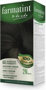Permanent Dye Farmatint 2n-Moreno Gel Brunette (60 ml) - Afbeelding 2
