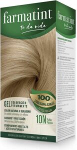 Farmatint Farmatint Gel Coloracion Permanente #10n-rubio Platino 5 U - Afbeelding 2