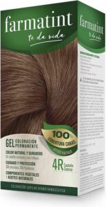 Permanent Dye Farmatint 4r-Castaño Cobrizo Gel - Afbeelding 2