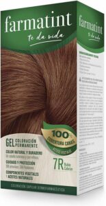 Permanent Dye Farmatint 7r-Rubio Cobrizo Gel - Afbeelding 2