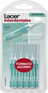 Interdentale Tandenborstel Lacer (10 uds) Recht Zeer fijn