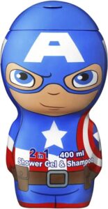 Marvel Air-Val Capitan America Gel y Champu 2d400 - Afbeelding 3
