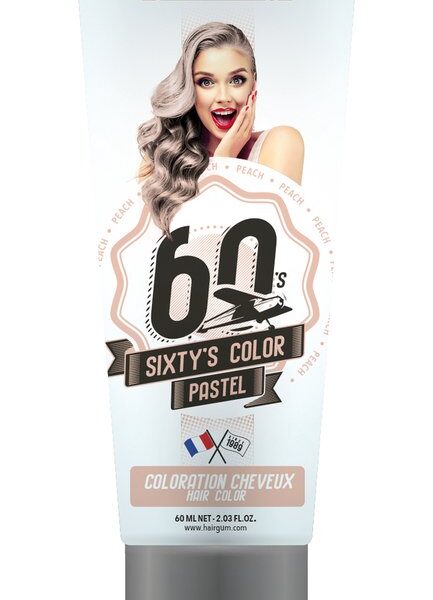 Hairgum Sixty's Color Hair Color Peach