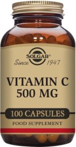 Vitamin C Solgar 500 mg (100 Capsules) - Afbeelding 3