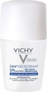 Vichy Deodorant 24u Reactieve Huid Roller - 50 ml - Afbeelding 2