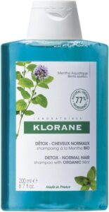 Anti-pollution Detox Shampoo With Aquatic Mint By Klorane 200 Ml - Afbeelding 4