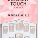 False nails Elegant Touch French S (24 uds)