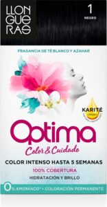 Llongueras - LLONGUERAS OPTIMA hair colour 1-black - Afbeelding 2