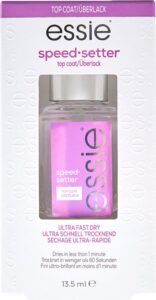 essie - nagelverzorging - speed setter top coat - super sneldrogende topcoat - 13,5 ml - Afbeelding 2