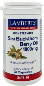 Food Supplement Lamberts Sea buckthorn 30 Units - Afbeelding 2