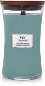 WoodWick Evergreen Cashmere Large Candle