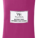 Woodwick Wild Berry & Beets Large Candle - Geurkaars