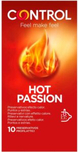 Control Hot Passion Condoms Warming Effect 10U - Afbeelding 4