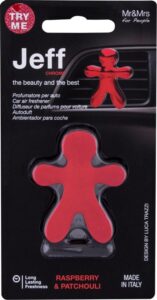 Mr & Mrs Fragrance - Jeff Raspberry & Patchouli - Car Scent - Afbeelding 3