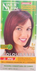 Coloursafe Permanent Hair Color By Natur Vital #5.5-mahogany