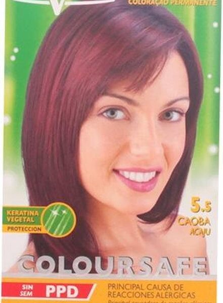 Coloursafe Permanent Hair Color By Natur Vital #5.5-mahogany