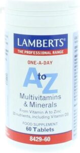 Food Supplement Lamberts A to Z 60 Units - Afbeelding 3