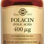Solgar folacin foliumzuur 400 mcg - 100 tabletten