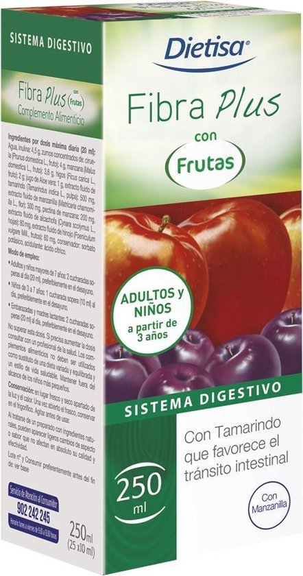 442x840-36 Fibra Plus Con Frutas 250ml ( Antiguo Dietisa Lax - Afbeelding 1
